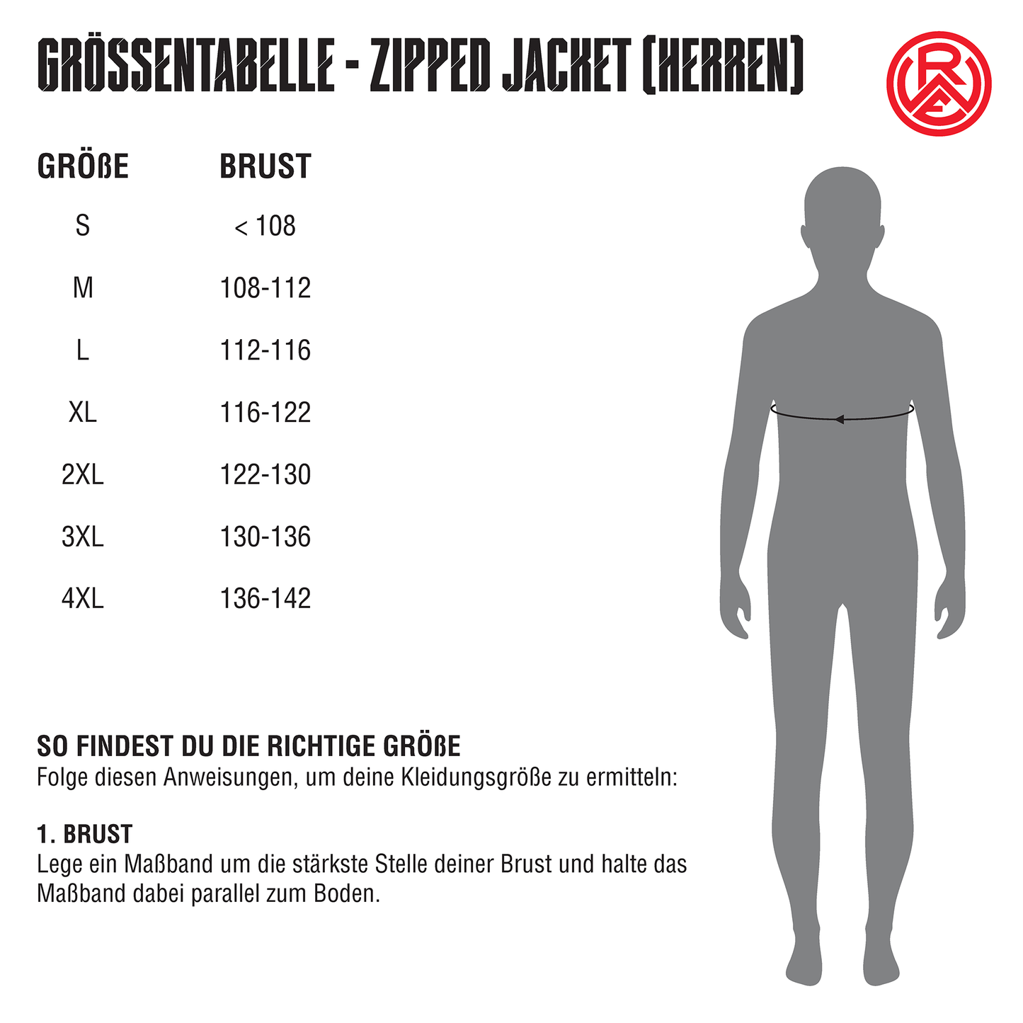 Kerle Zipped VII "NUR DER RWE" black