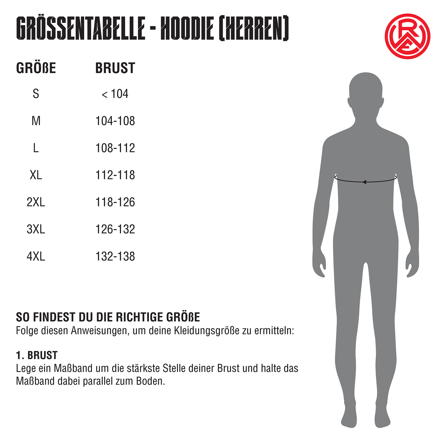 Hoodie "Gottschalk" red-white