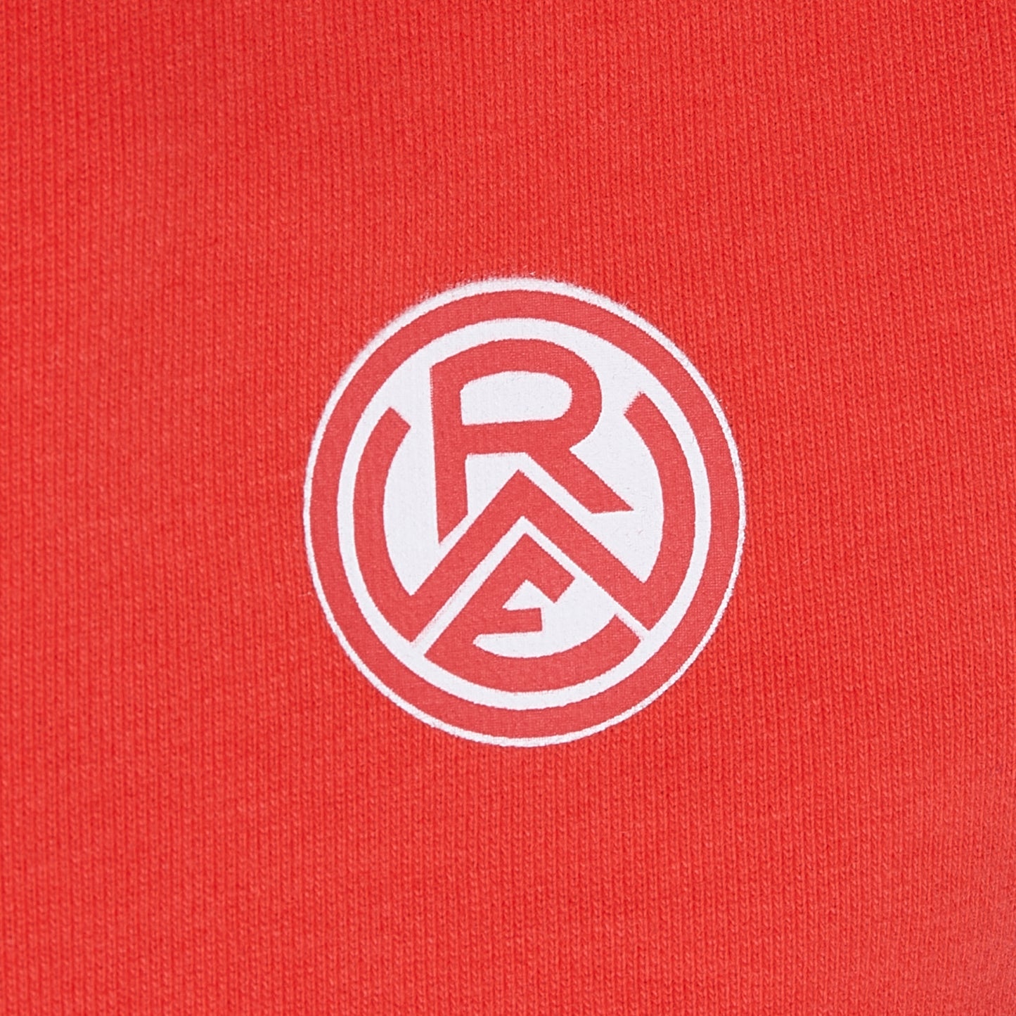 Rotzige Collegejacke I "NUR DER RWE" rot-weiss