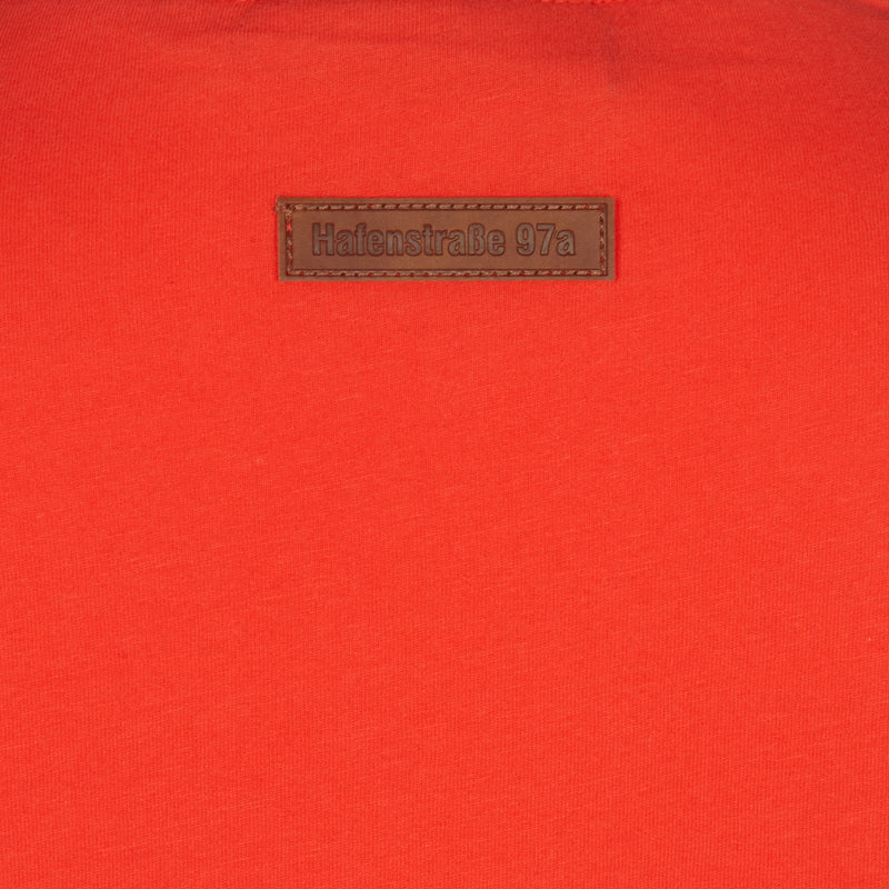 Mädels T-Shirt IV "Logo" red