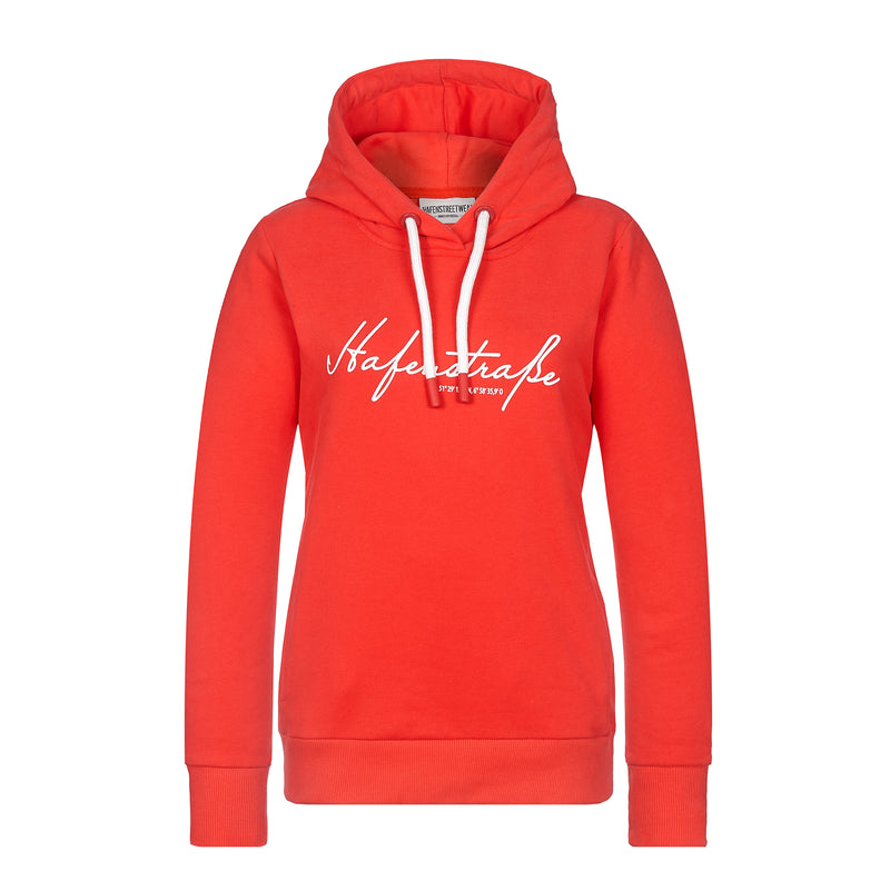 Mädels Hoodie IV "RWE" red