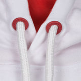 Kerle Hoodie VIII "Willi" red-white-grey