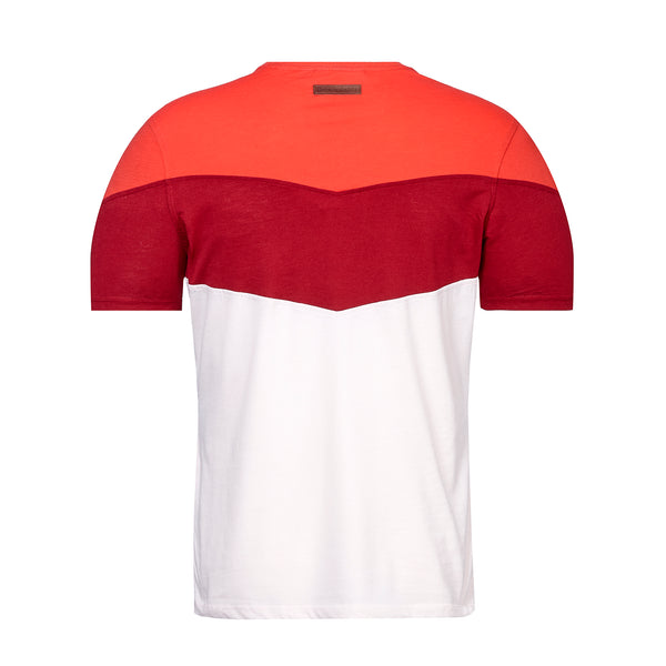 Kerle T-Shirt "Adiole" red-creme