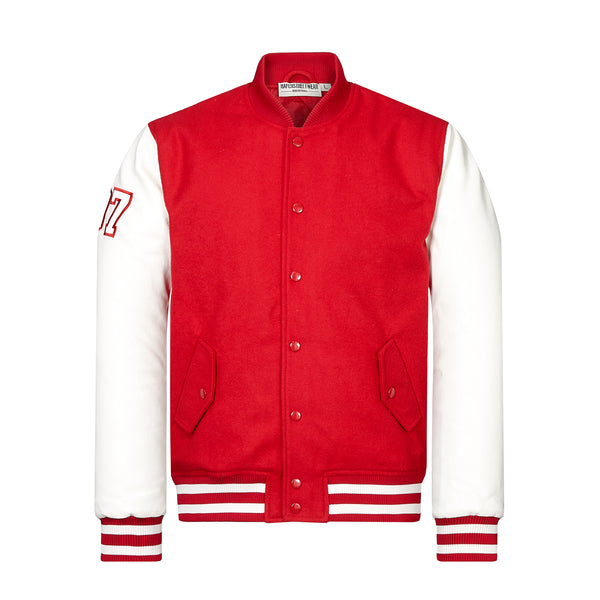 Jacke "Legenden-Schmiede" red-white unisex