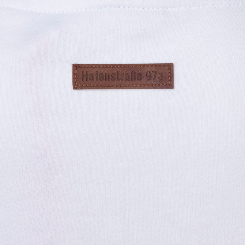 Mädels Hoodie IV "Hafenstraße" white