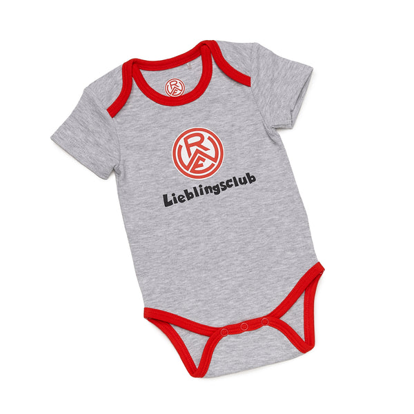 Baby Body "Lieblingsclub" grau