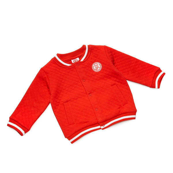 Baby Basball Jacke "Step" rot