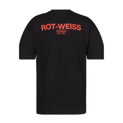 T-Shirt Streetwear Oversize schwarz