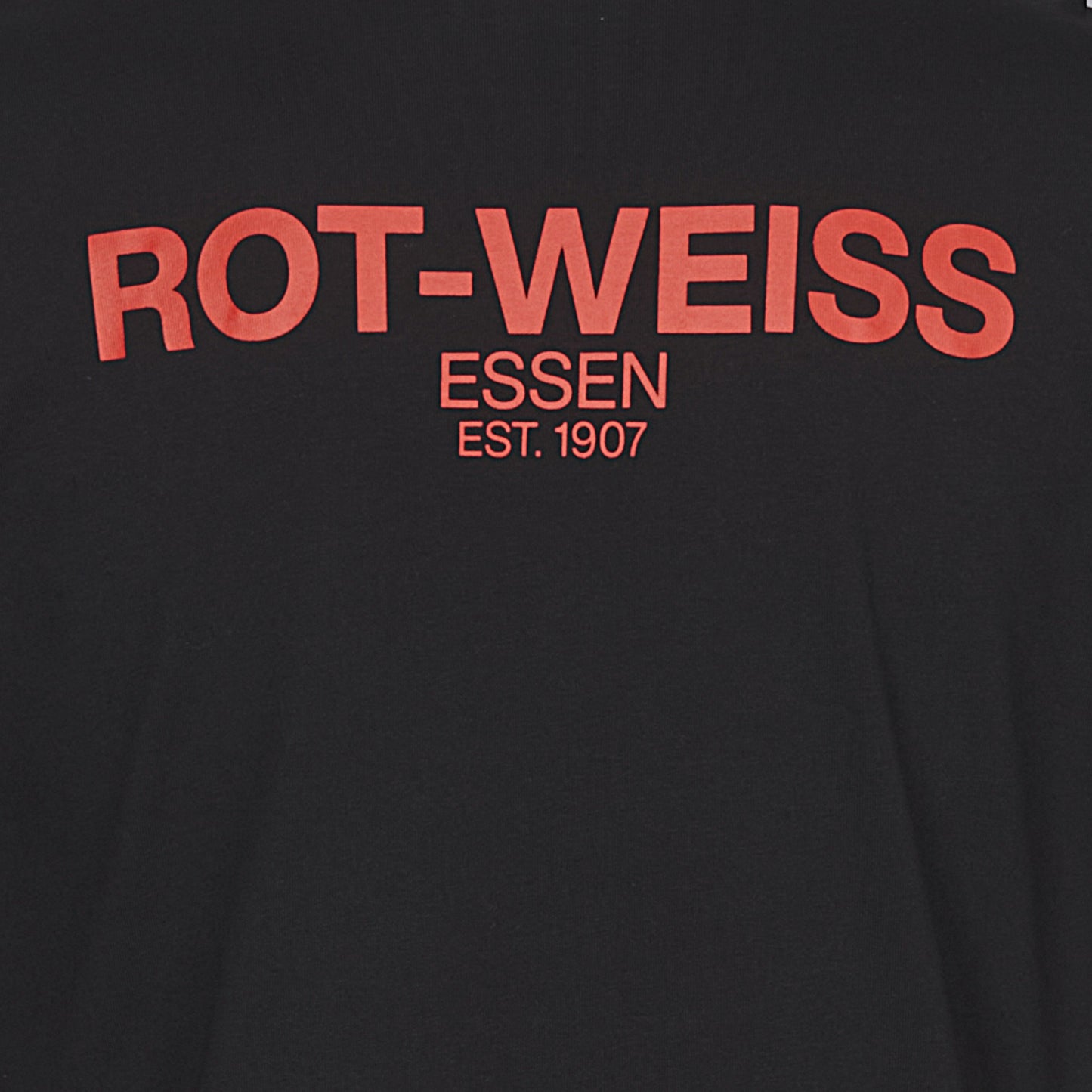 T-Shirt Streetwear Oversize schwarz