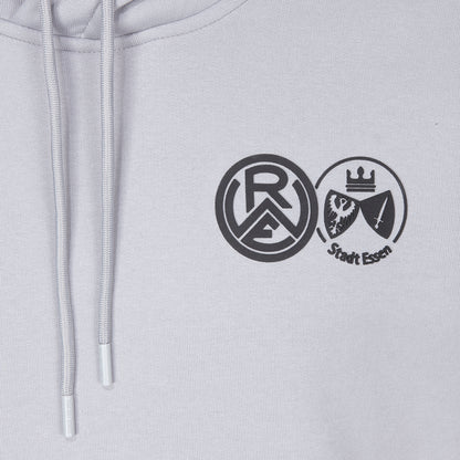 Hoodie RWE x Essen grau