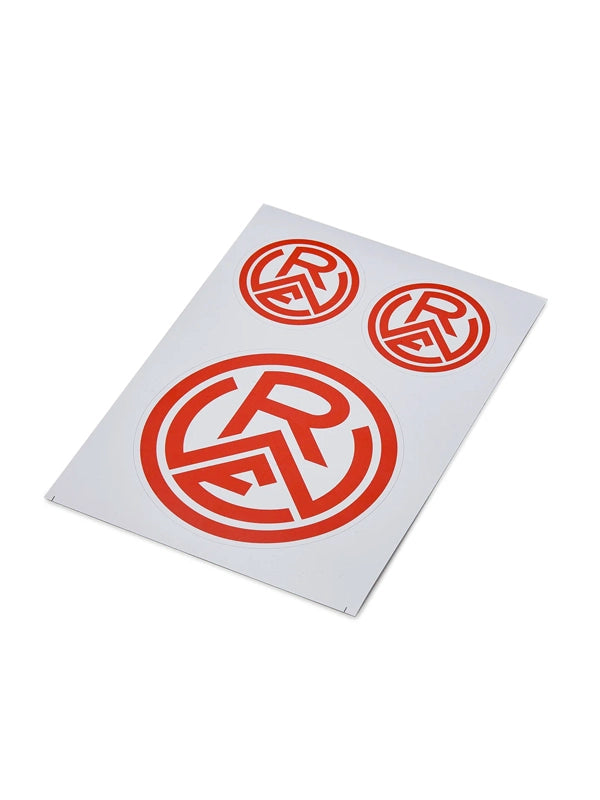 Aufkleberkarte Logos