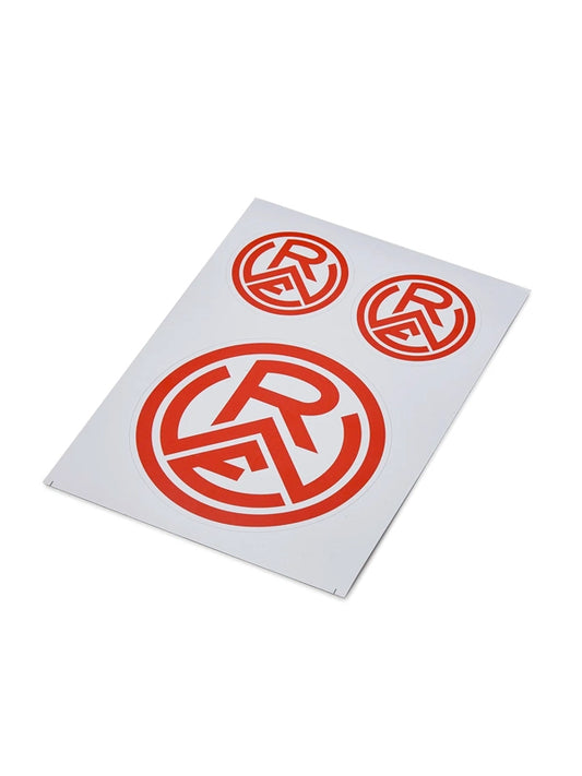 Aufkleberkarte Logos