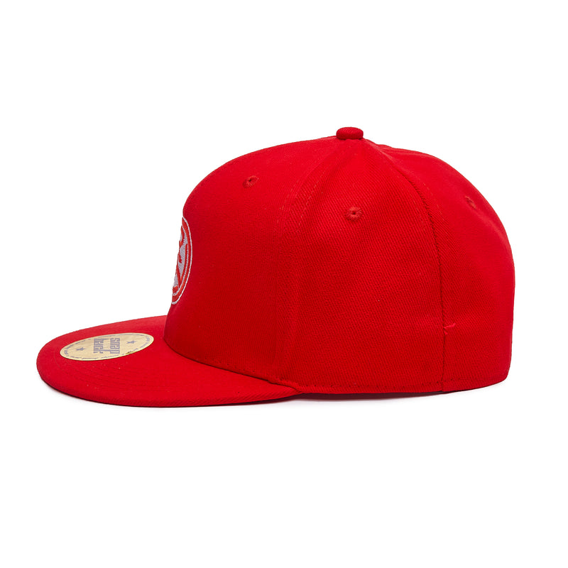 Cap "Snapback" rot