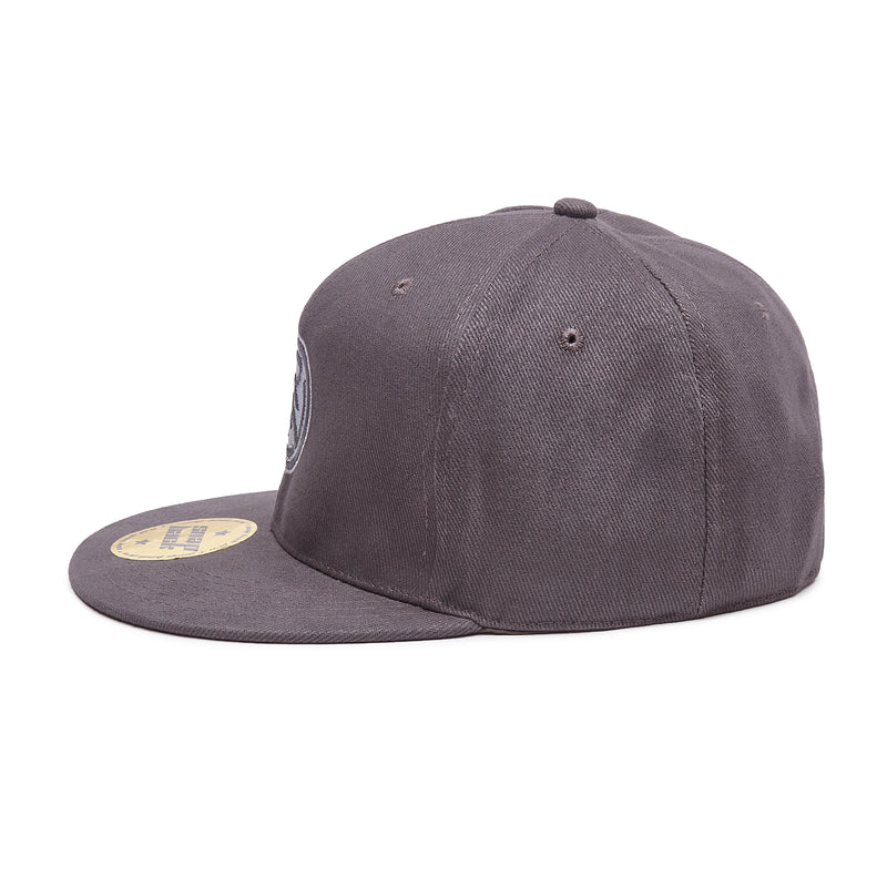 Cap "Snapback" grau