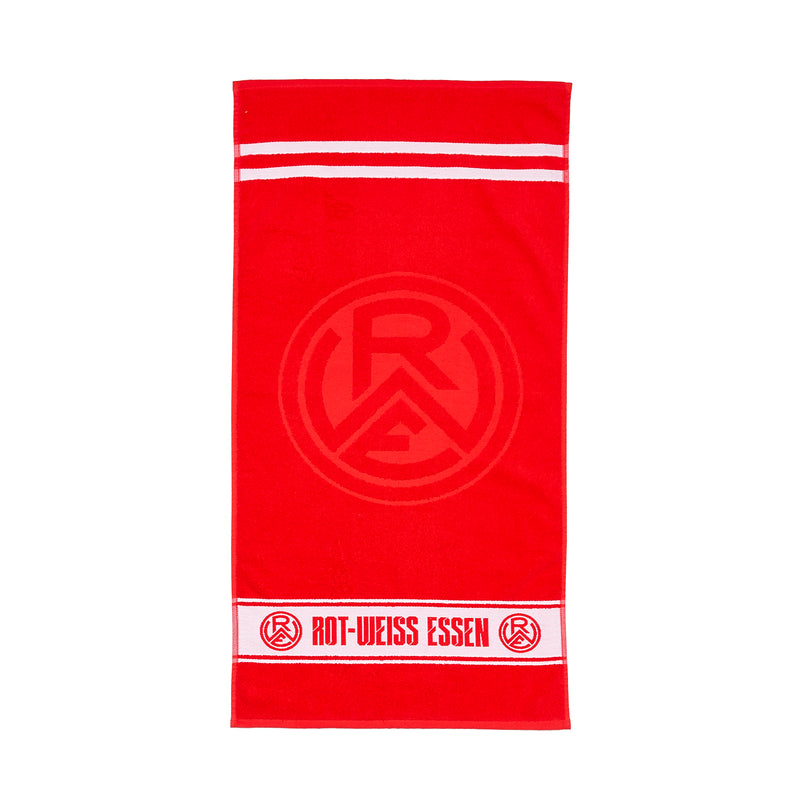 Handtuch "Rot-Weiss Essen" rot