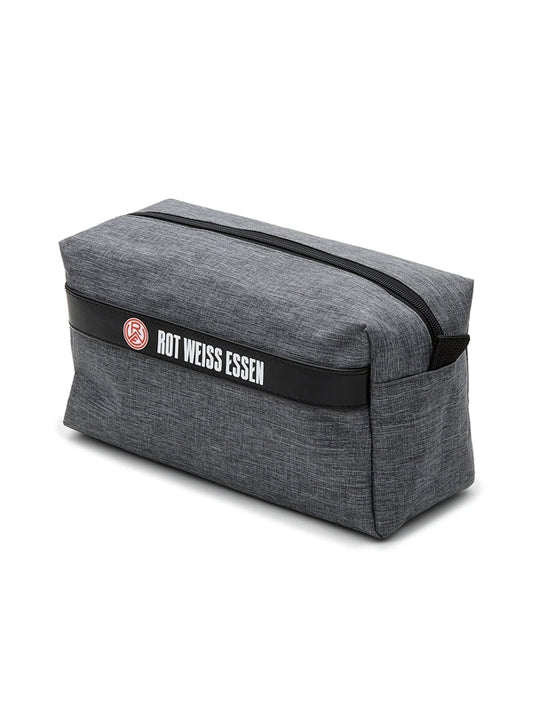 Kulturtasche "Rot-Weiss Essen" grau