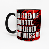 Tasse "Dem Oppa sein Becher" schwarz