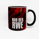 Tasse "Dem Oppa sein Becher" schwarz