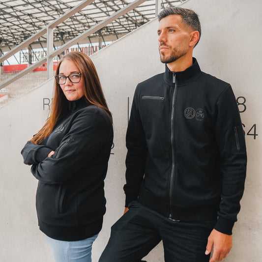 Stadtjacke Sweat black