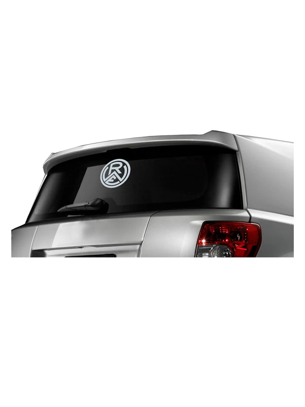 Autoaufkleber "Logo" silber