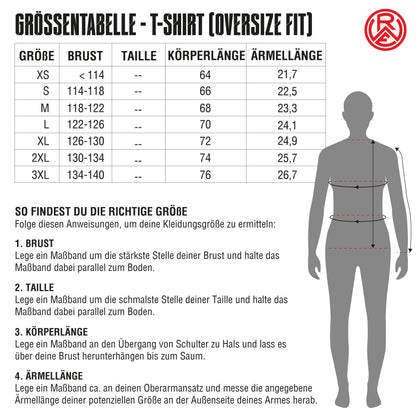 Mädels T-Shirt "HFNSTR" Oversize white