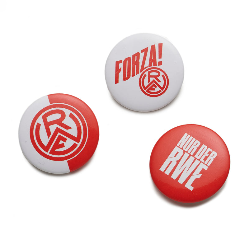 Button 3er Set "RWE"