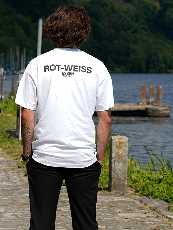 T-Shirt Streetwear Oversize weiß