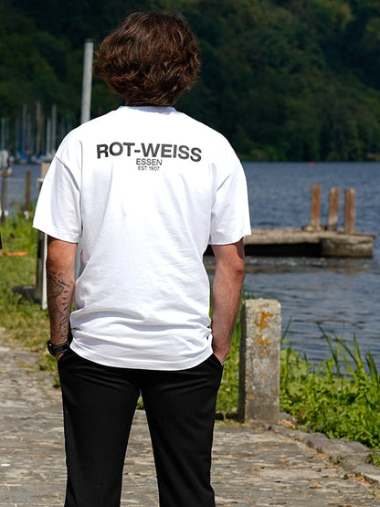 T-Shirt Streetwear Oversize weiß