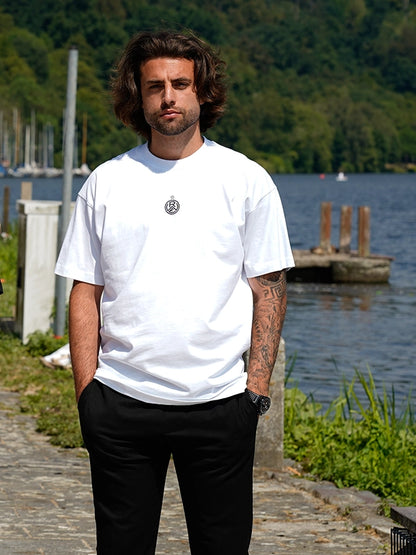 T-Shirt Streetwear Oversize weiß