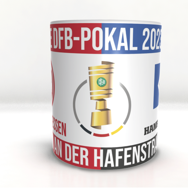 Tasse DFB Pokal 1.Runde 2023 "RWE vs. HSV"