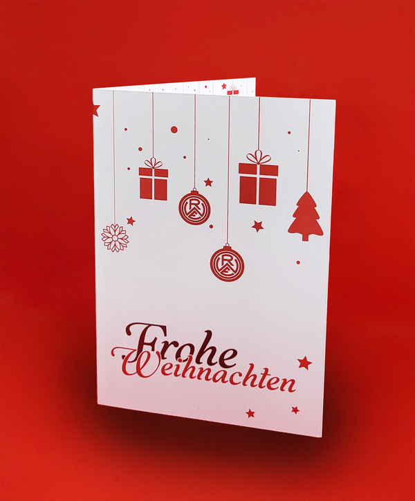 Weihnachtskarte "RWE"
