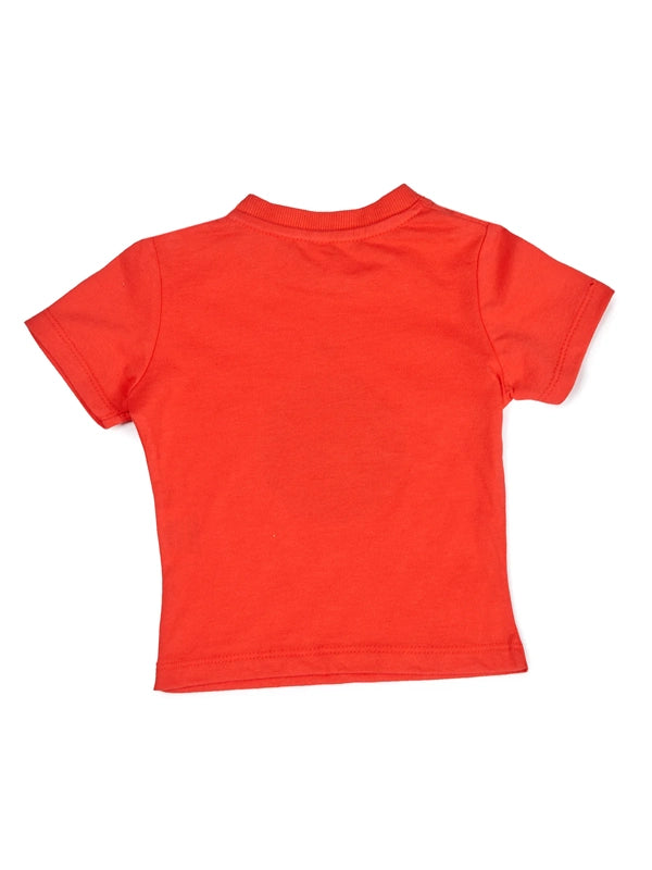 Baby T-Shirt "Logo" rot