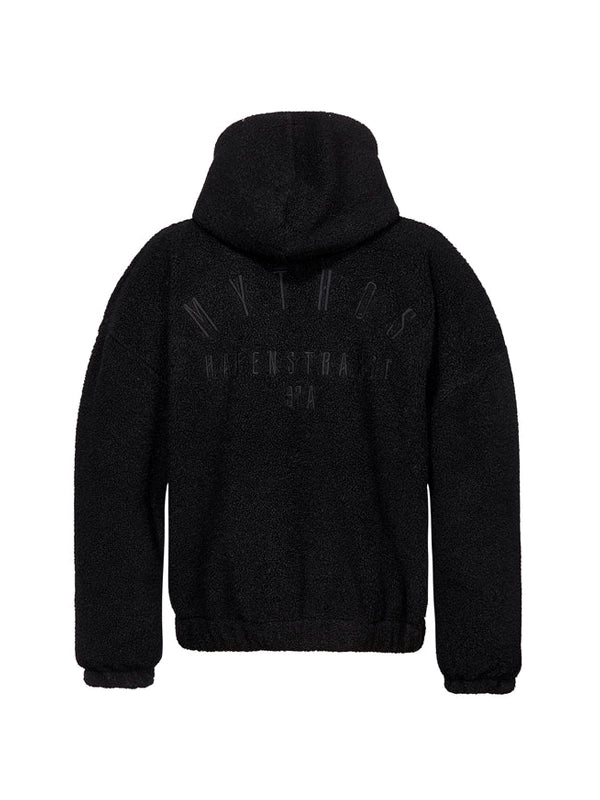 Hoodie "Teddy" unisex schwarz