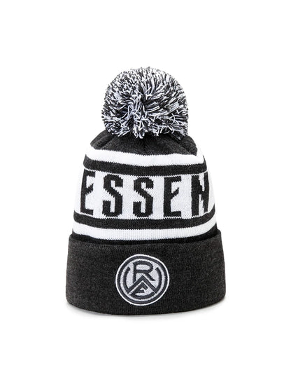 Wintermütze Bommel "ESSEN" grau