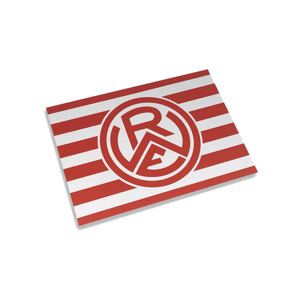 Postkarte Logo "Streifen"